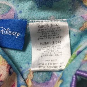 Disney Pajamas - Elsa Frozen Pajama Set Sz 6/6x Disney Pajamas - Elsa Frozen Pajama Set Sz 6/6x